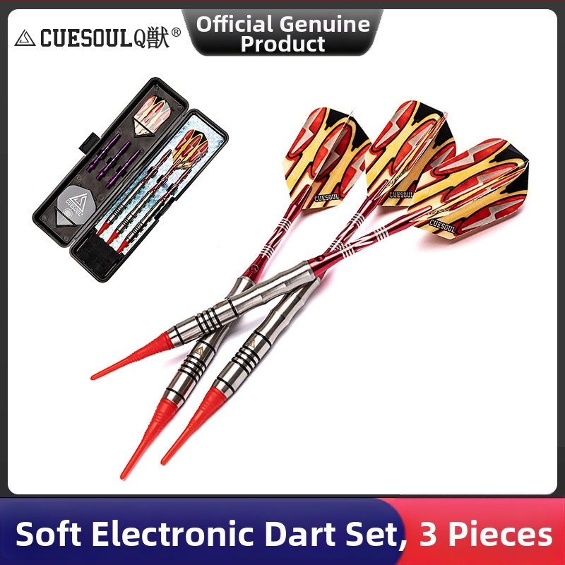 CUESOUL Q dartovi, 18 g, volfram čelični, meki vrh CSTSTD004