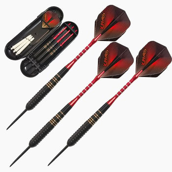 Set dart igala od bakreno-nikalne crne, 22 g, u ovalnoj plastičnoj kutiji