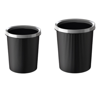 Kruhový plastový odpadkový kôš 12 l, bez veka, do spálne, obývačky, kuchyne a kúpeľne