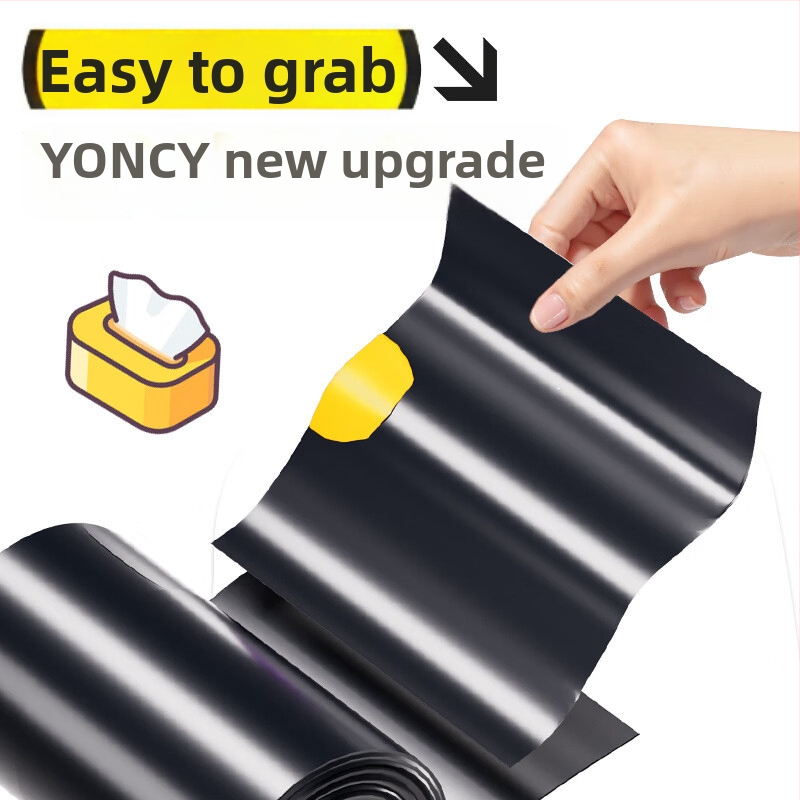 Bundy zosilnjene vreče za odpad s šnúrkou, za kuhinjo in kopalnico, velike plastične vrečke