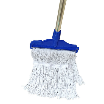 28 cm veľký mop z bavlneného vlákna, staromódny podlahový mop