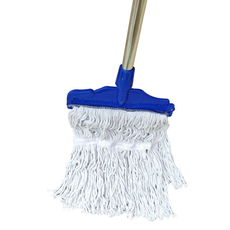 28 cm veľký mop z bavlneného vlákna, staromódny podlahový mop