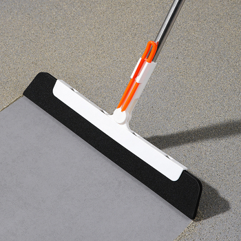 Meiliya Magická Metla s Vodným Scraperom pre Čistenie Skleneného Podlažia v Kúpeľni – Domáce Použitie, Ľahký Čistiaci Nástroj