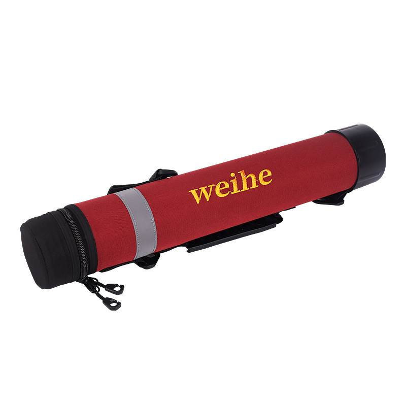 Weihe Sports Crvena torba za štapove za pecanje, Tip A, 46 cm, 403 g, Prijenosni skladišni ruksak za opremu za pecanje
