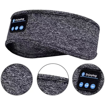 Vezeték nélküli Bluetooth fejband sporthoz – zene, izzadság-elvezető, jóga és futás, kihangosító hívásokkal