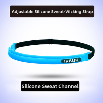 Silikónová športová čelenka na hlavu pre beh a cyklistiku, unisex, s vlastným logom