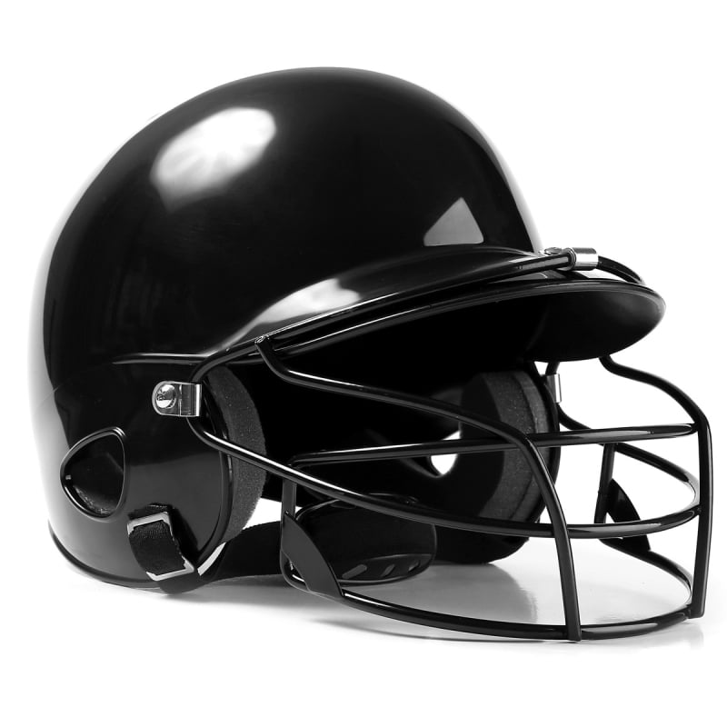 Baseball kaciga s višebojnom zaštitnom maskom za djecu, tinejdžere i odrasle – čvrsta kaciga