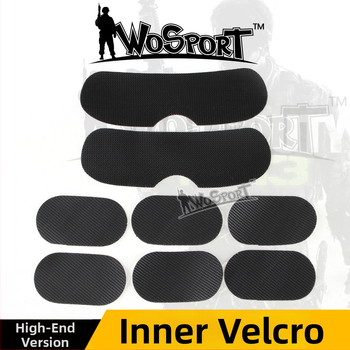 Wosport taktické prilby príslušenstvo s vysokokvalitným vnútorným Velcro