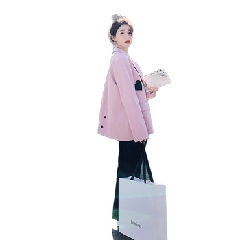 Roza blejzer jakna, proljetna moda 2026, ležerni i elegantni stil, svestran, udoban i nježan prema koži