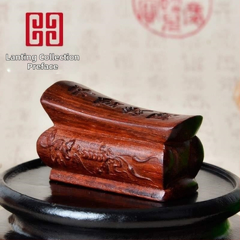 Lanting prívesky z Blood Sandalwood a visiace drevené ozdoby