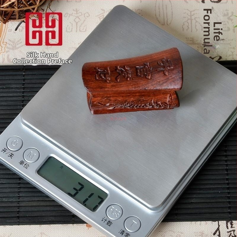 Lanting prívesky z Blood Sandalwood a visiace drevené ozdoby