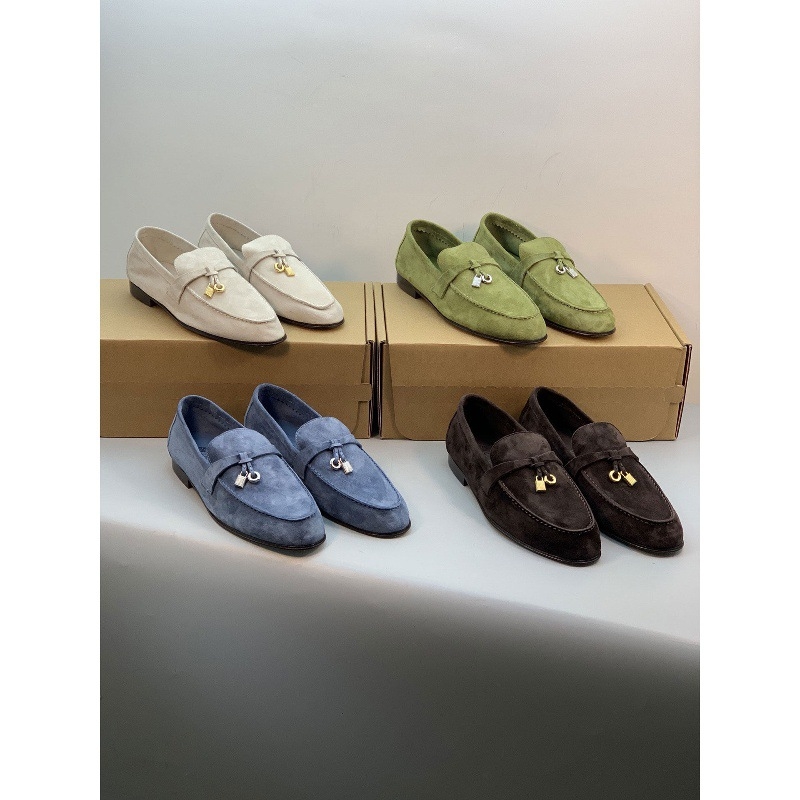 Ženske kožne loaferice s resicama, slip-on, retro stil