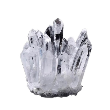 Prirodni bijeli kristalni klaster, sirovi kristal, mineralni primjerak, bijeli kristalni klaster za kućnu dekoraciju