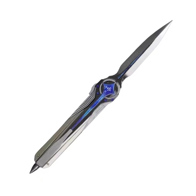 Delta Toys 15 cm jednostranný odraz noža North Star, modelová hračka, kovová ručná práca