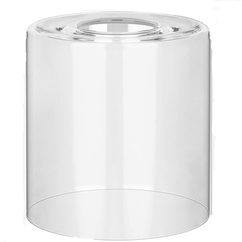 1-dielne priehľadné sklenené tienidlo – náhradný kryt pre lustre a stojacú lampu