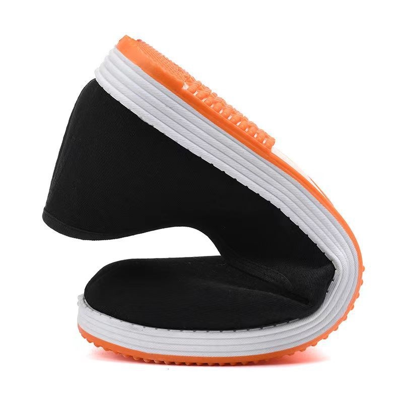 Muške platnene tenisice u stilu Starog Pekinga, slip-on, s mekom potplatom, prozračne, crne, izdanje po mjeri