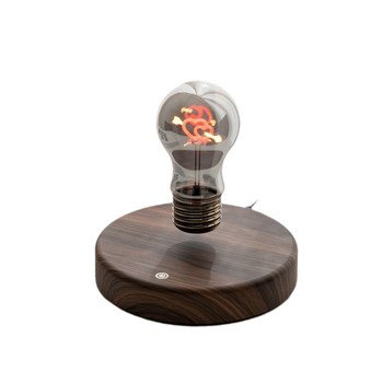 Magnetická levitujúca srdcová lampička, nočná lampa, stolný dekor, hodvábna atmosferická lampa – darček pre novomanželov.