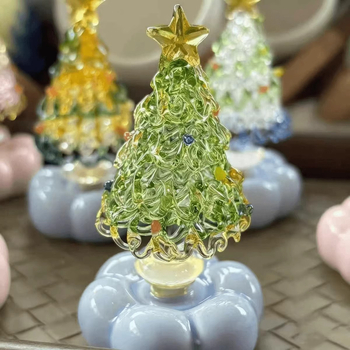 Keramický otáčavý ozdobný ornament na vianočný stromček, dekoratívna ozdoba čínskeho štýlu