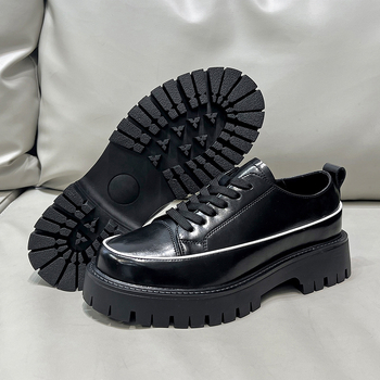 Muške kožne cipele s uzorkom brogue, formalne i poslovno casual, britanski stil, model 2131-T
