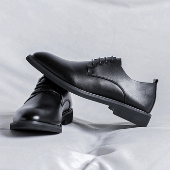 2022. Jesen Muške kožne brogue cipele – formalni britanski stil, poslovno-ležerno, 66780-R