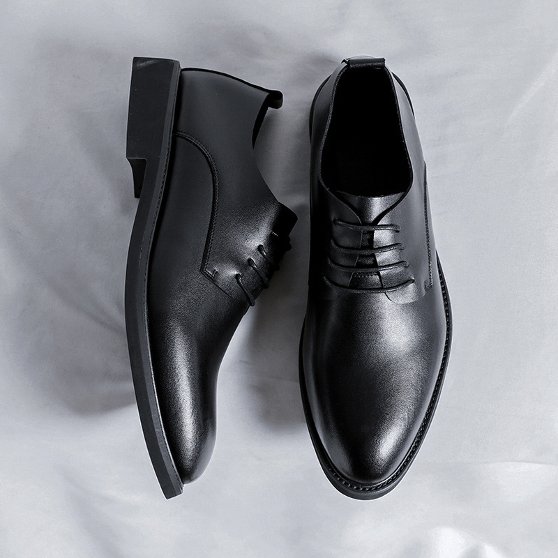 2022. Jesen Muške kožne brogue cipele – formalni britanski stil, poslovno-ležerno, 66780-R
