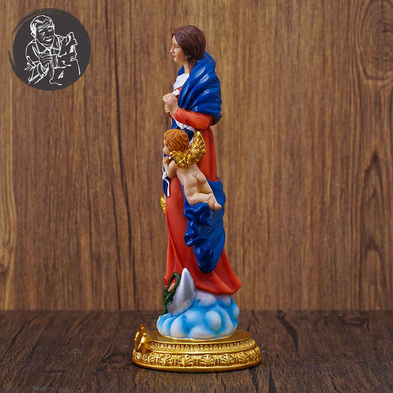 Yingtu Crafts 21,5 cm vysoká klasická figúrka z pryskyřice – darček k Dňu matiek, dekorácia