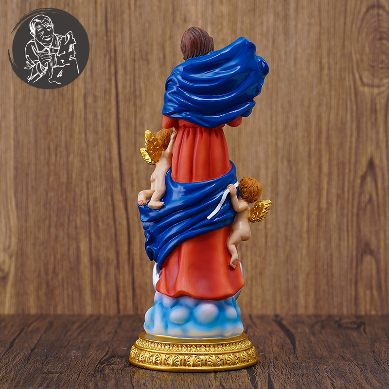 Yingtu Crafts 21,5 cm vysoká klasická figúrka z pryskyřice – darček k Dňu matiek, dekorácia