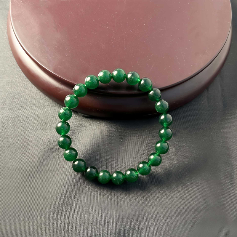 Ručna narukvica od malajskog jadeita, unisex nakit