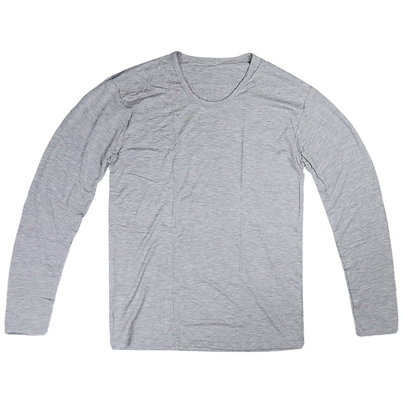 Tricou termic pentru bărbați din modal, bază ultra-subțire, guler rotund, pentru toamnă-iarnă