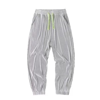 Muške ljetne hlače od Ice Silk, prozračne, lagane, opuštenog kroja, brzo sušeće