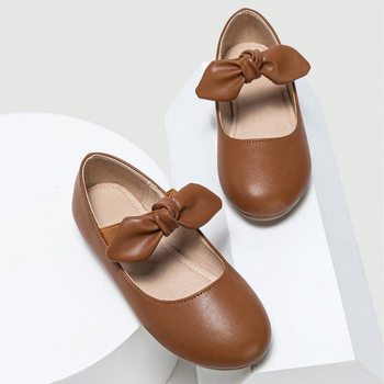 Djevojačke casual slip-on balerinke s dvostrukom mašnom, bez vezica, udobne ravne potplate, za sve sezone