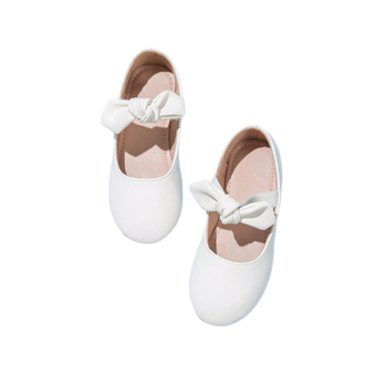 Djevojačke casual slip-on balerinke s dvostrukom mašnom, bez vezica, udobne ravne potplate, za sve sezone