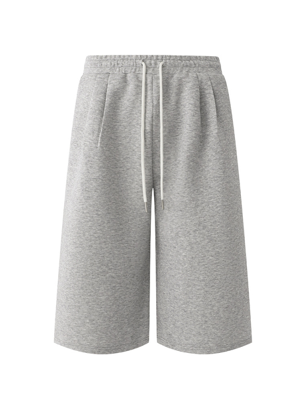 MYQ sive sportske kapri hlače za muškarce, ljetni ležerni kroj, korejski stil