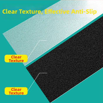 Lychee vzor anti-slip pás pre schody, samolepiaca, PEVA guma, dĺžka 5 m