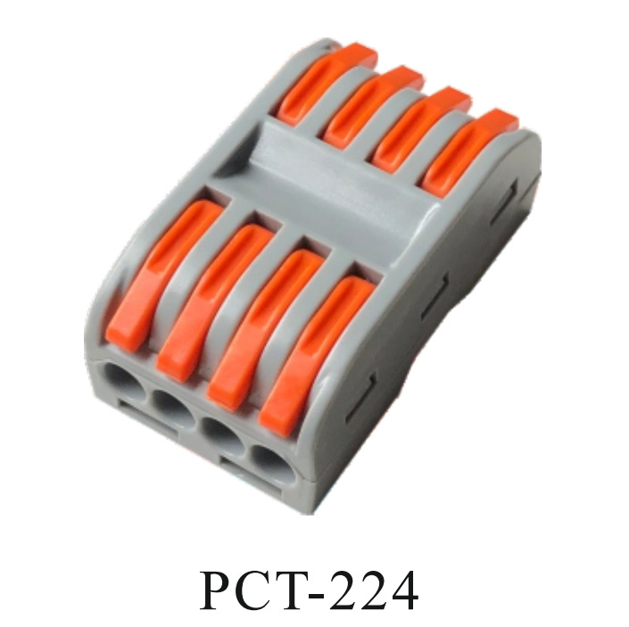 PCT séria 1-pólový Push-In terminálny blok, Plug-In konektor pre vodiče