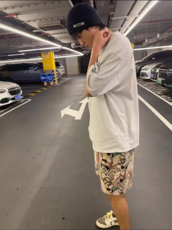 Muške ljetne casual šortse, korejskog stila, ravnog kroja, lagane za plažu