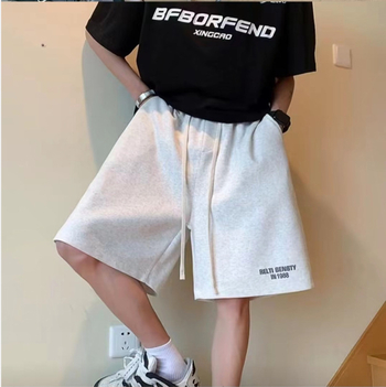 2024 muške casual kratke hlače, širokog kroja, brzo sušeće, sportski stil, srednje dužine