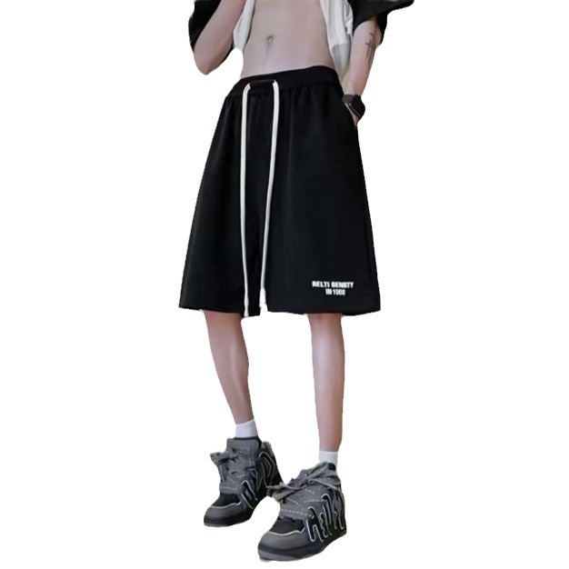 2024 muške casual kratke hlače, širokog kroja, brzo sušeće, sportski stil, srednje dužine