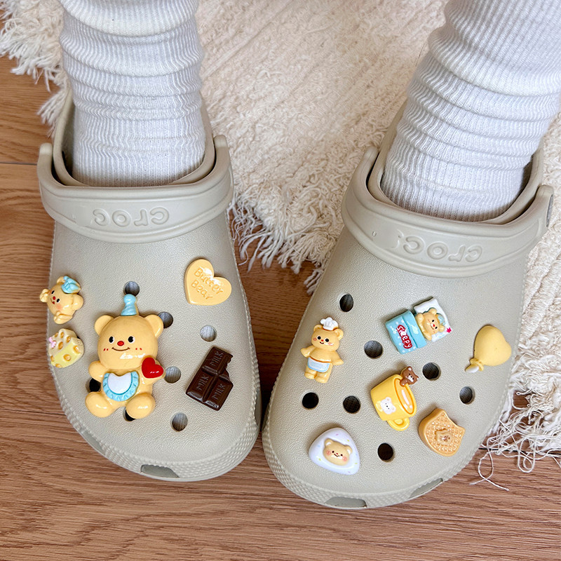 Butter Bear privjesci za cipele Crocs i sandale – DIY dodaci za djecu