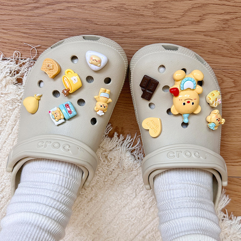 Butter Bear privjesci za cipele Crocs i sandale – DIY dodaci za djecu