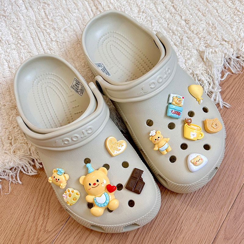 Butter Bear privjesci za cipele Crocs i sandale – DIY dodaci za djecu