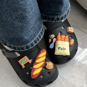 Crocs DIY dekorativne kopče za cipele Crocs s cvjetnim motivom