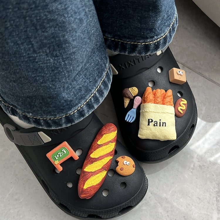 Crocs DIY dekorativne kopče za cipele Crocs s cvjetnim motivom