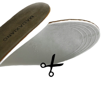 Podižući uložak za obuću 1.5–3.5 cm, unisex, cijelog duljine, nevidljiv, apsorbira znoj, kožni uložak
