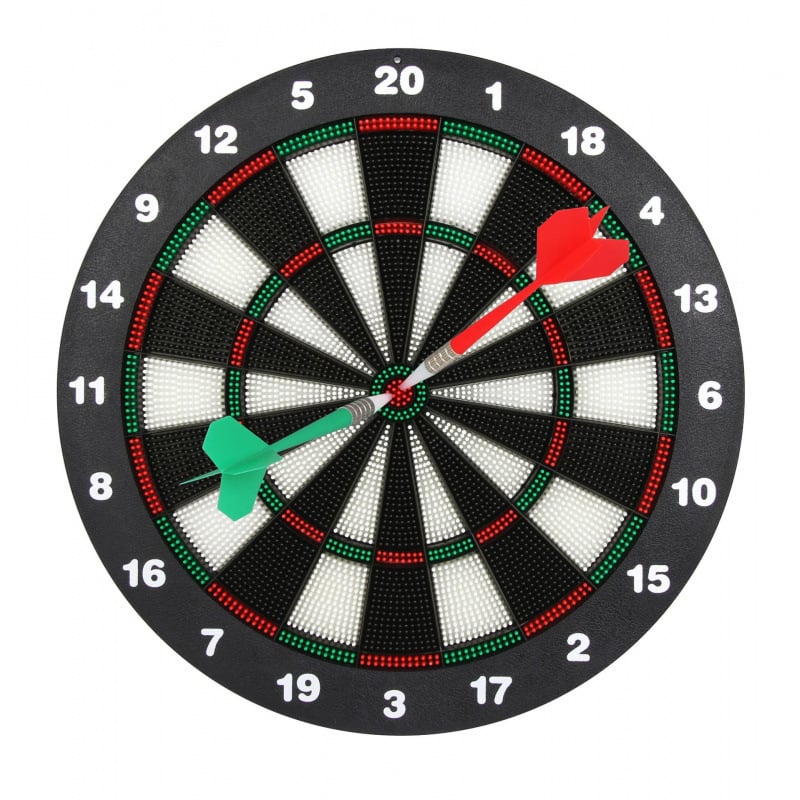 UB 16-inčni set šipki sa sigurnim mekanim vrhom i pločom za gađanje promjera 42 cm