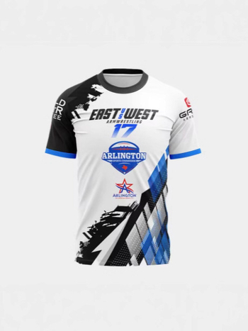 Tricou bărbați pentru aruncarea brațelor, mâneci scurte, uscare rapidă, respirabil, imprimeu 3D