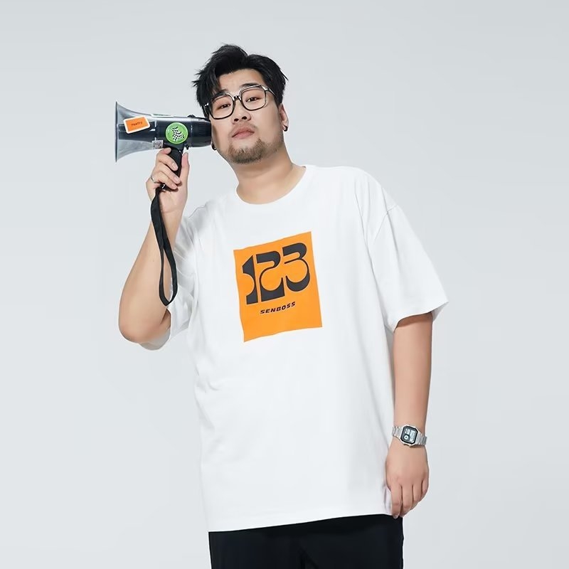 Muški T-shirt od teškog pamuka u američkom retro stilu, s kratkim rukavima, oversize, ljeto