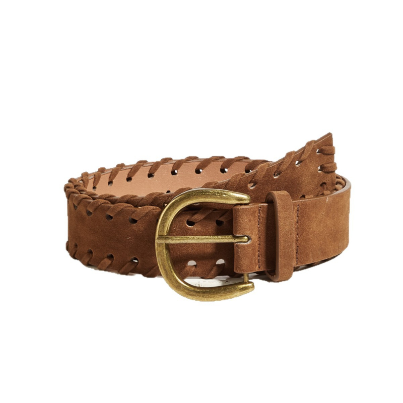 Ženski kaiš, Instagram stil, nova korejska moda, svestran dekorativni retro ručno pleteni užadni kaiš za traperice, širina 3,8 cm, duljina 103 cm