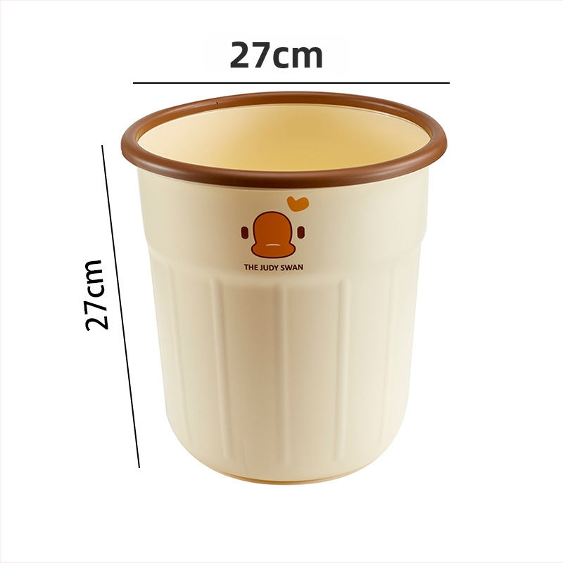 JUDY odpadkový kôš, plastový, 9 L, otvorený, valcovitý, domáca potreba – obývacia izba, spálňa, kuchyňa