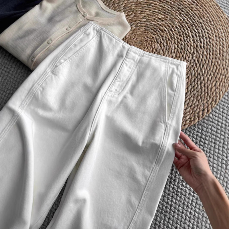 Ženske traperice visokog struka, uskog kroja, 9/10 duljine, denim, proljeće 2026